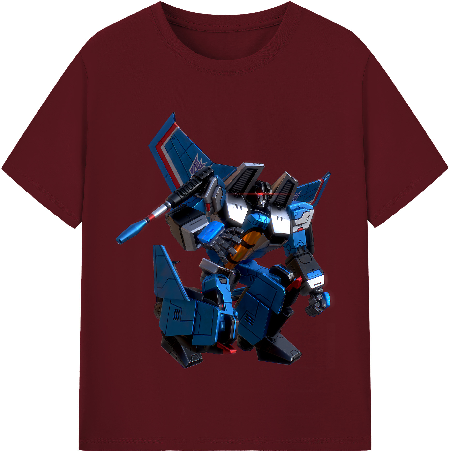 （画像用） Transformers トランスフォーマー 綿100％半袖Tシャツ（フロントプリント）
